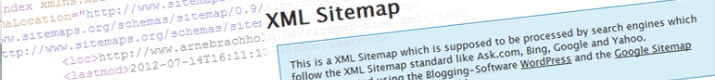 Sitemap WordPress plugin